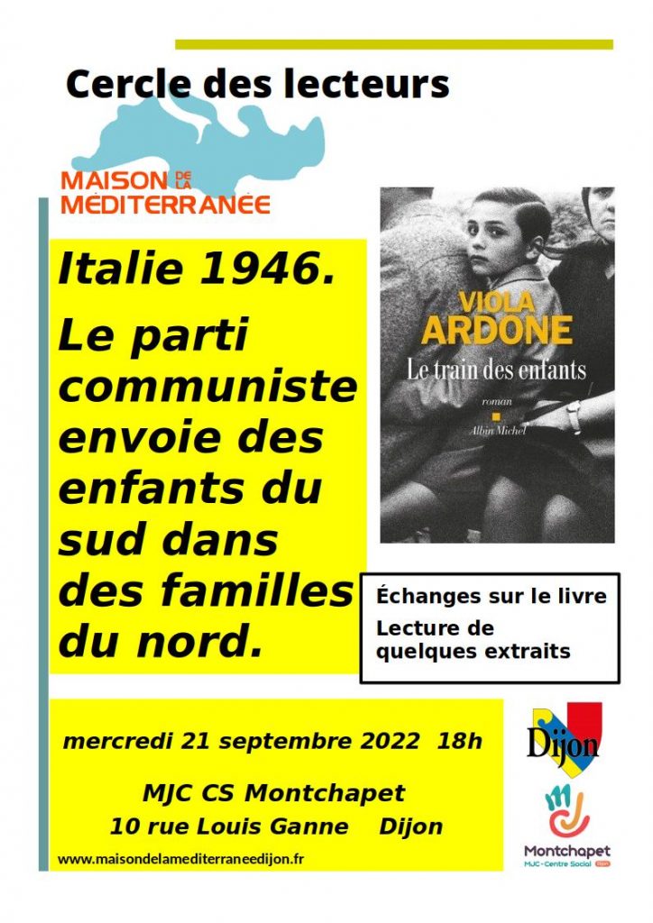 Le train des enfants, le 21 septembre Maison de la Méditerranée